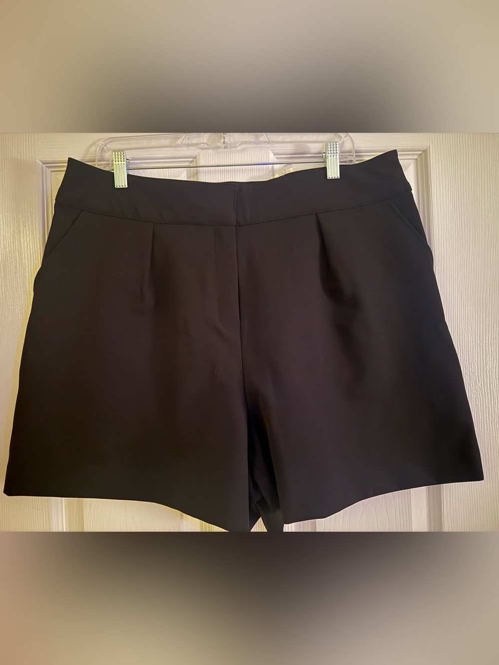 New York & Company Black Dress Shorts